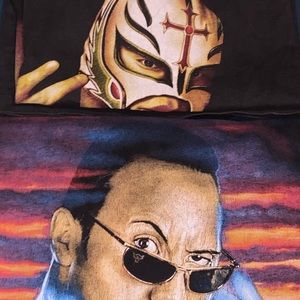 TB WWE WCW WWF WRESTLING T-SHIRTS TEES ALL CLASSIC